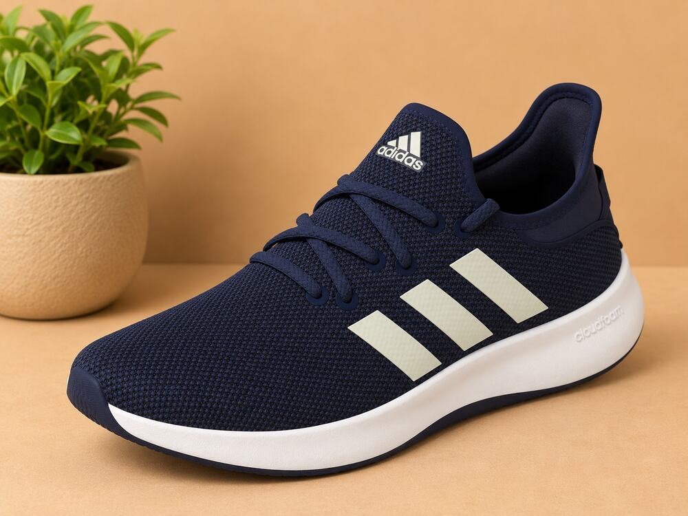 NWT adidas Women's Cloudfoam Pure Sneakers Ink/Orbit Grey/Navy Size 8.5